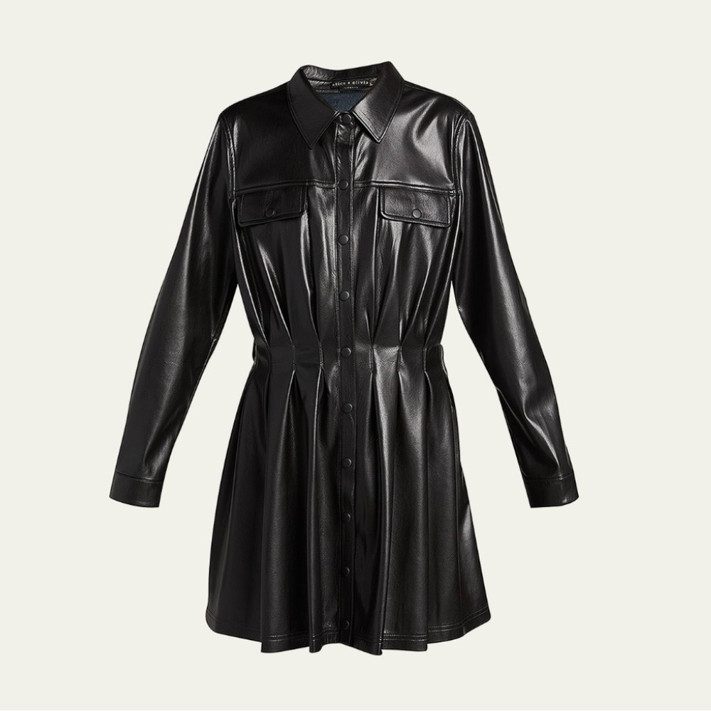 NWT Alice + Olivia Malina Shirt Dress